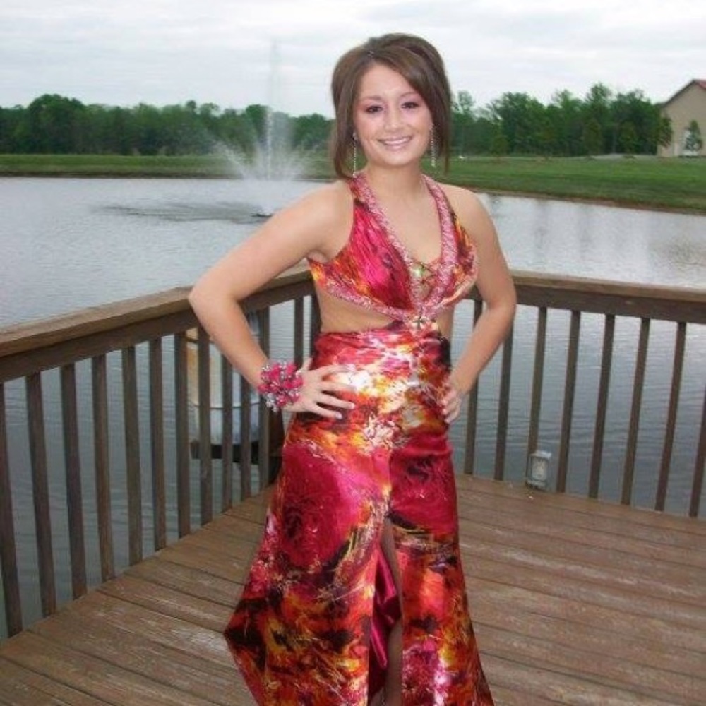 Size 2 Red Prom Dress